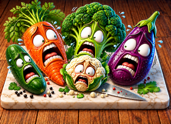 Screaming vegetables