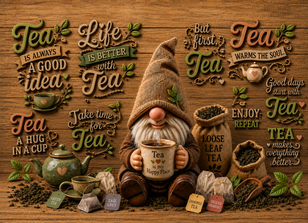 Tea Gnome Brown