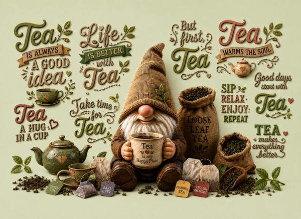 Tea Gnome Green