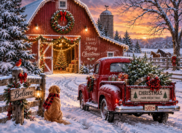 Truck at Farm