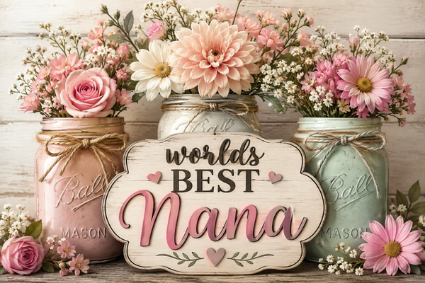 World's Best Nana Farmhouse Sign