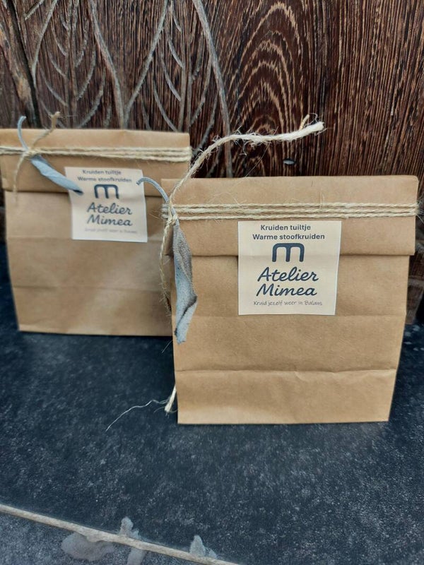 Kruidentuiltje Warme stoofkruiden Salie - Rozemarijn-Laurier 5stuks