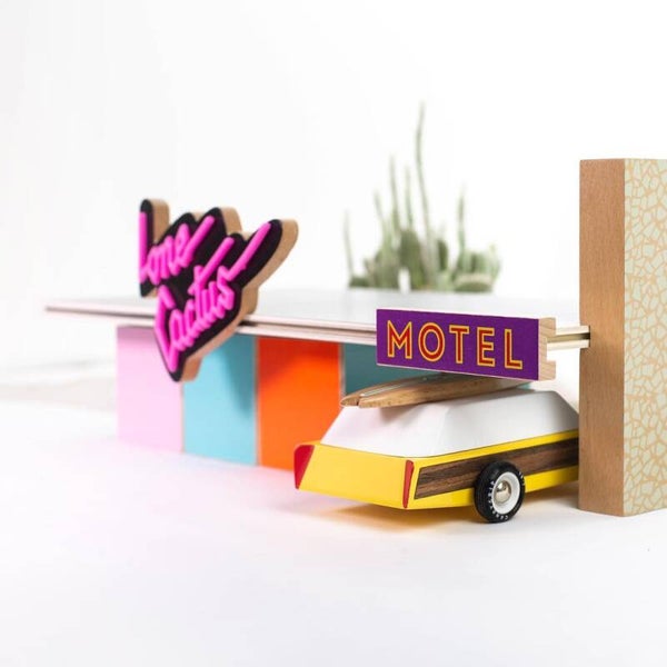 Lone Cactus Hotel | Candylab - Amerikaans Design Speelgoed | In mooie Verpakking  | Massief Beukenhout