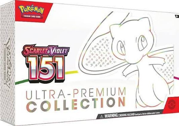 Pokemon Scarlet & Violet: 151 - Ultra-Premium Collection: Mew (2023) (16 Boosters)