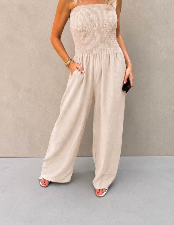 Jumpsuite beige
