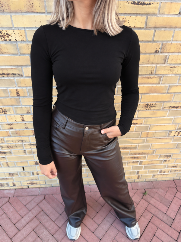Basic Long Sleeve – LIV Zwart