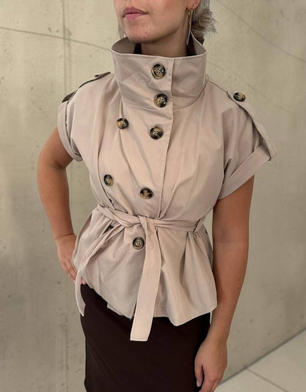 Gilet Jas Beige