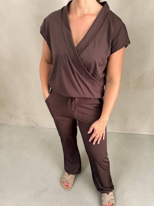 Travelstof Set bruin – Comfort & Stijl in één!