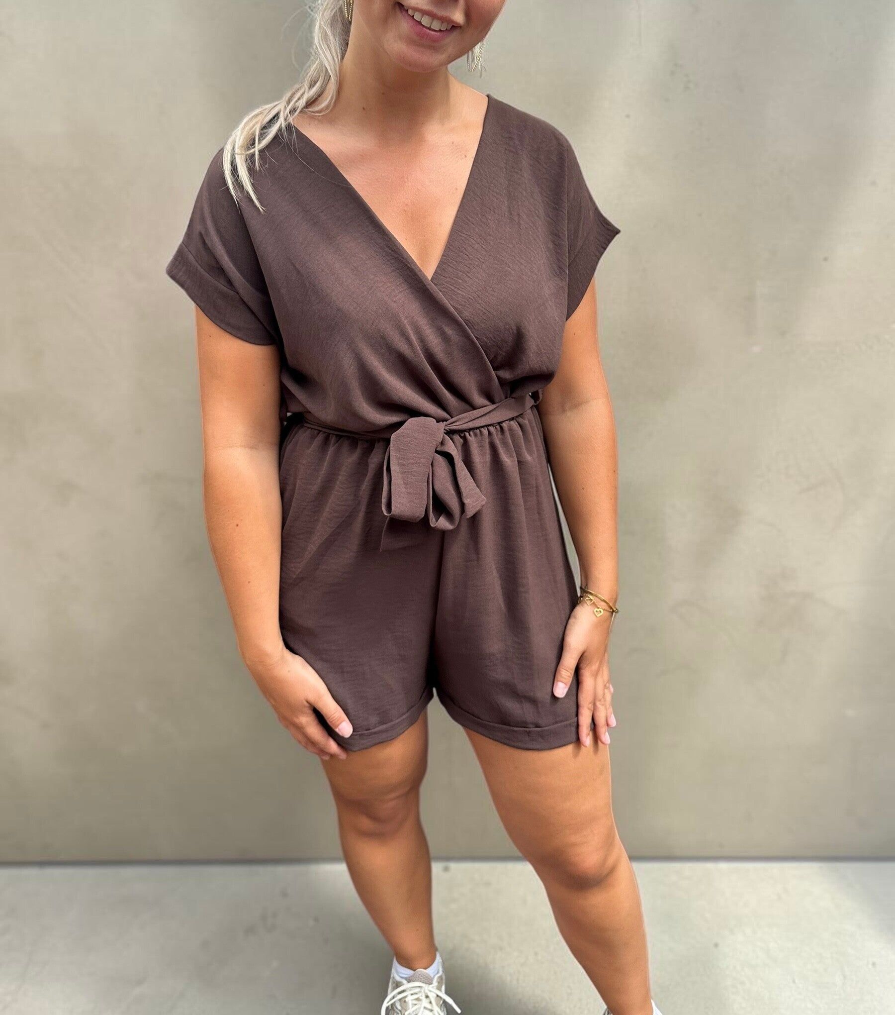 Azzuro playsuit – Bruin