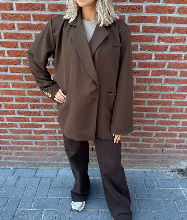 Monroe blazer bruin