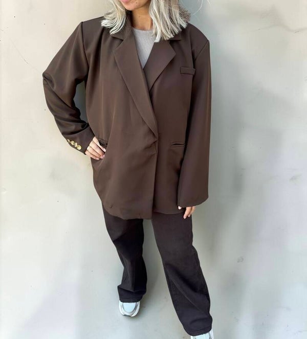 Monroe blazer bruin