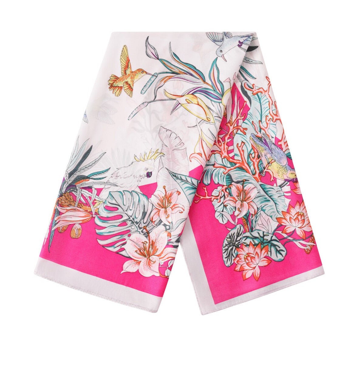 Zomerse Polyester Sjaal met Print