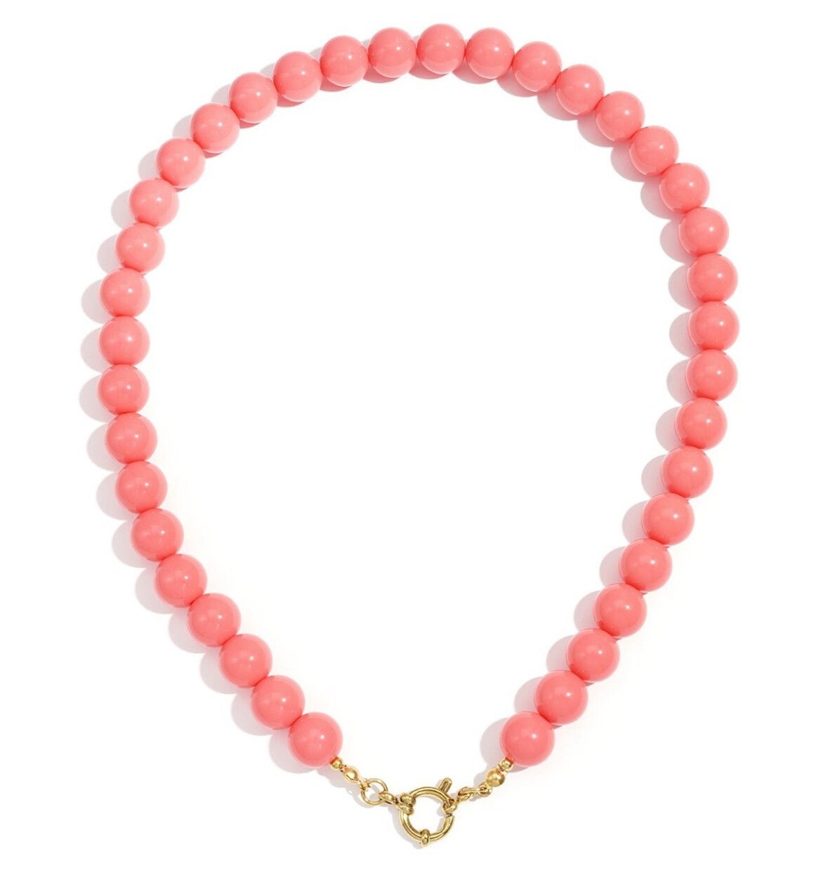 Ketting roestvrijstaal – Roze