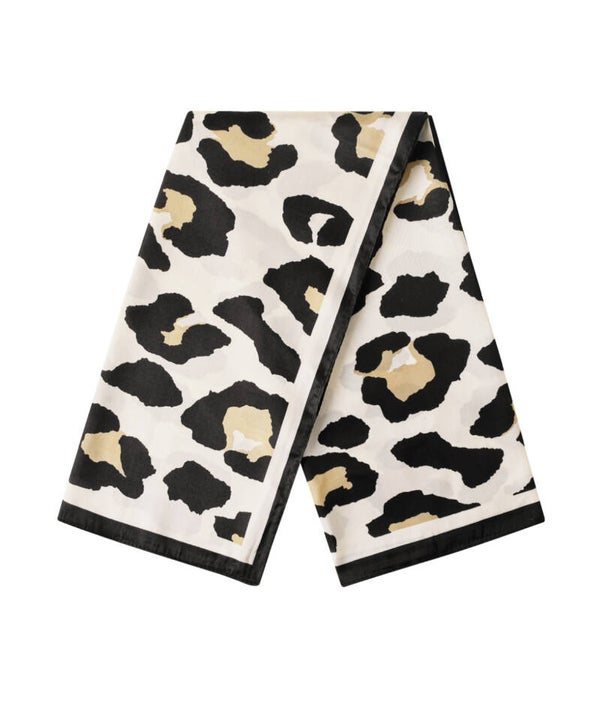 Trendy Leopard Polyester Sjaal – Stijlvol & Tijdloos