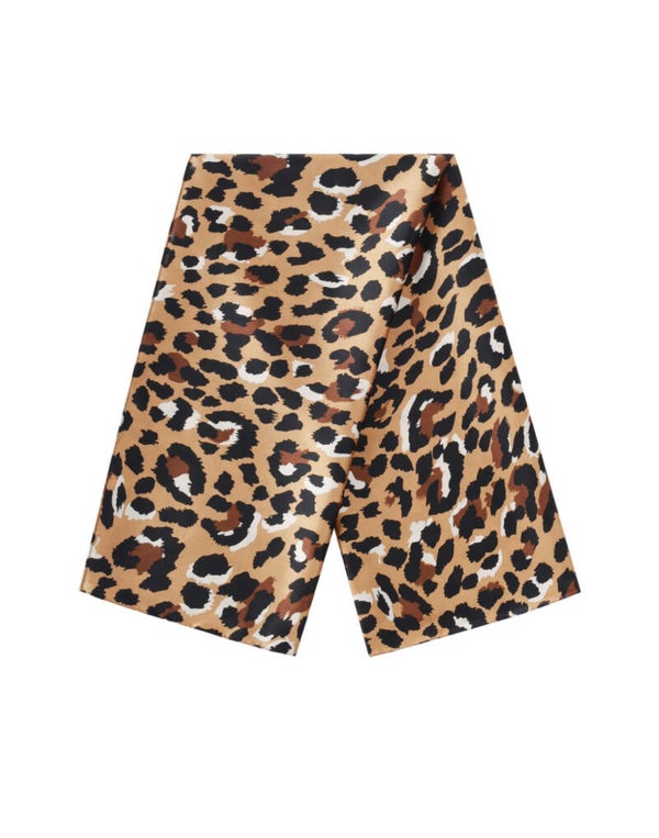 Bruine Leopard Sjaal – Polyester