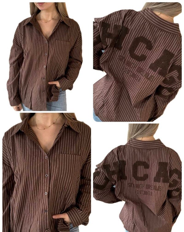 Chicago blouse bruin