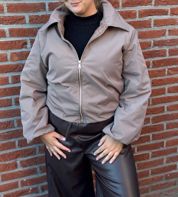 Bomberjack Livia taupe