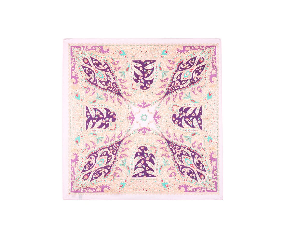 Zomersjaal met bloemenprint