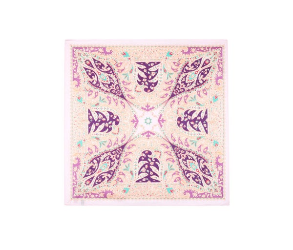 Zomersjaal met bloemenprint