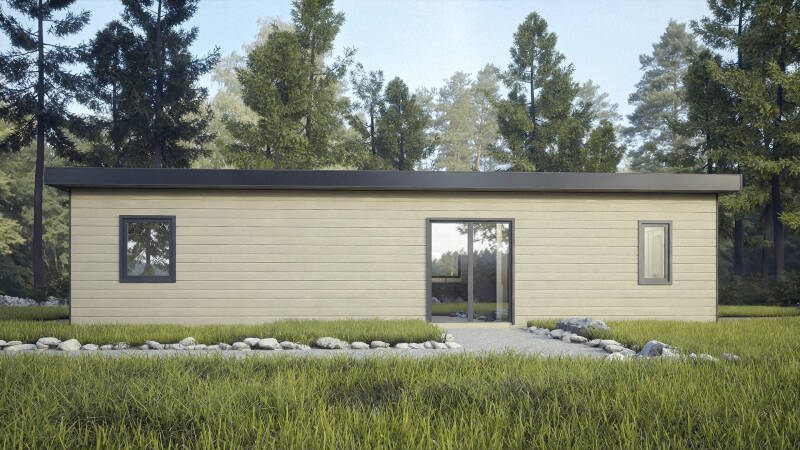 Tiny house, Modulair kleinschalig wonen, houtskeletsbouw, Kunert, Kea