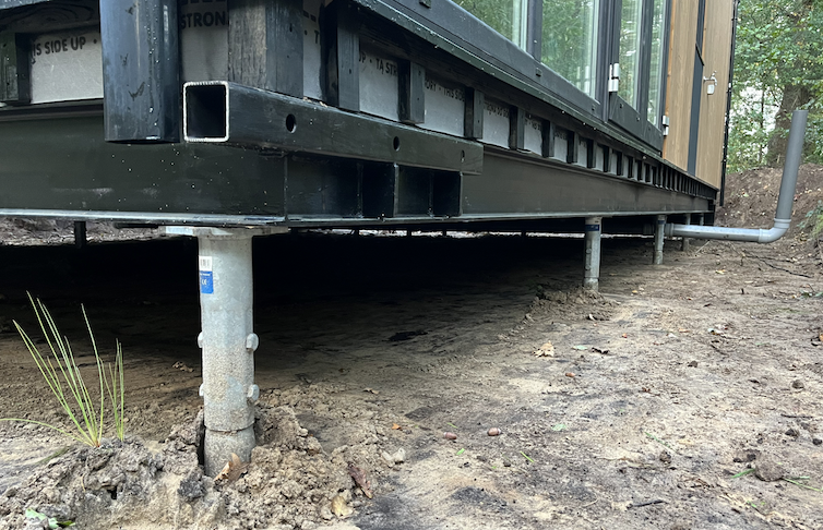 Duurzaam wonen - Gebruik maken van recycleerbare schroefpalen