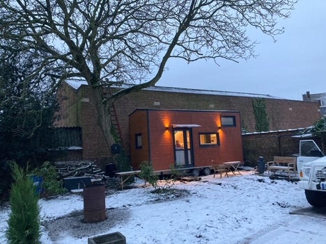 Tiny house als gastenverblijf in de tuin, tiny house als B&B