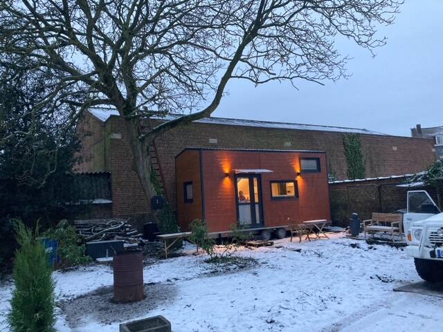 Tiny house als gastenverblijf in de tuin, tiny house als B&B