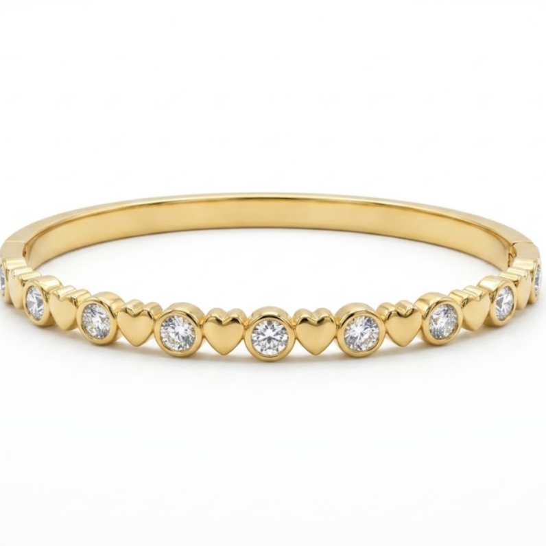 Corazones cristal eternity