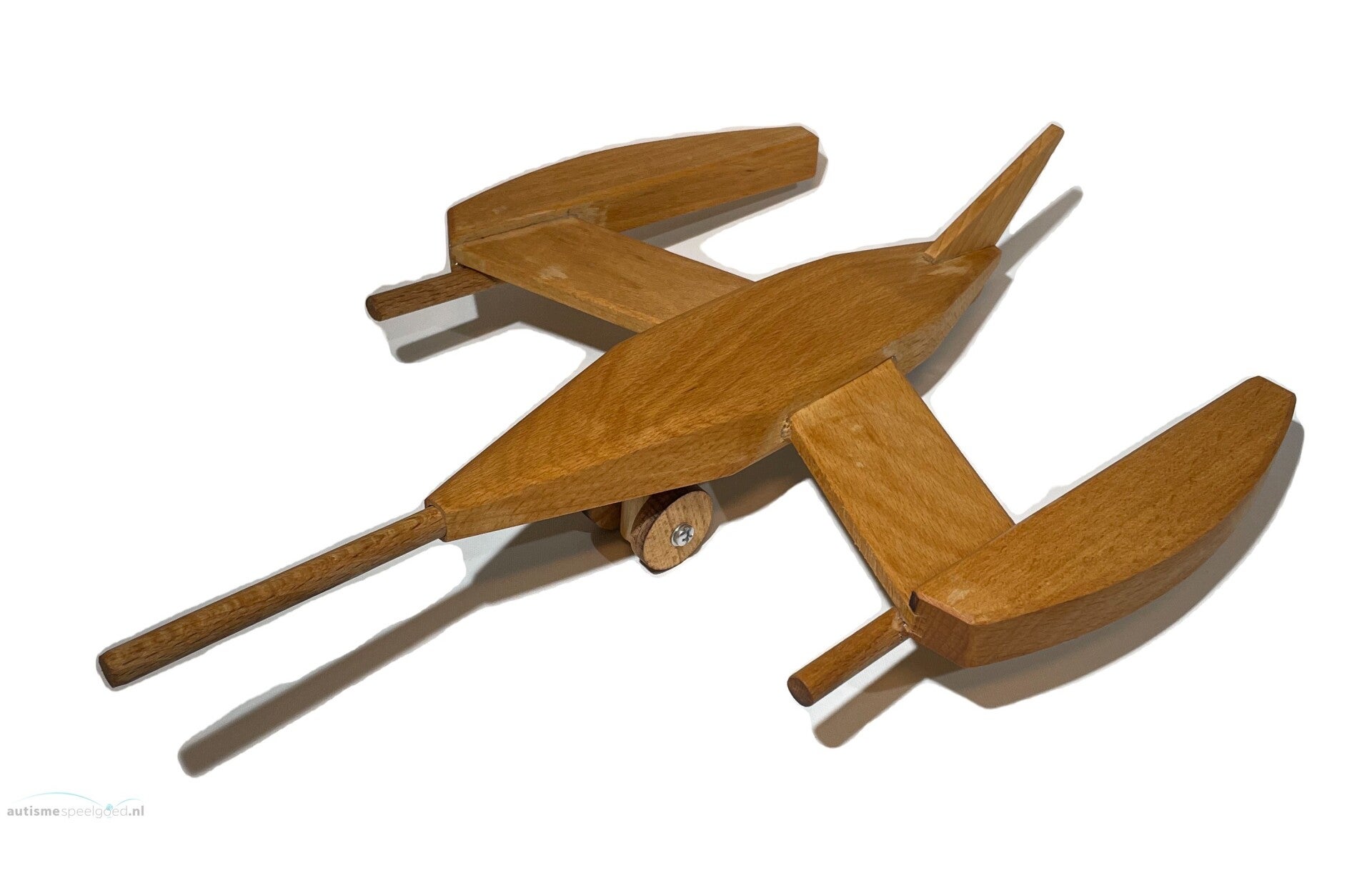 Quasar  Fighter - vliegtuig  - handgemaakt door autismespeelgoed.nl