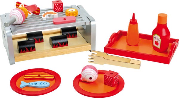 BBQ met voorbeeldkaarten, spel- en taaltips