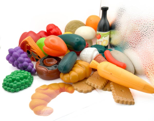 Zoek de zelfde - set 25 etenswaren, 75 kaarten