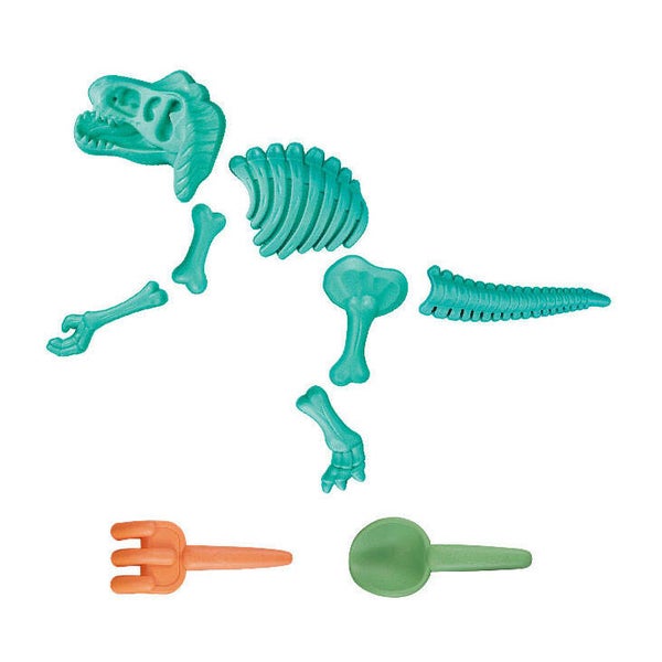 Zandvormpjes - dino skelet