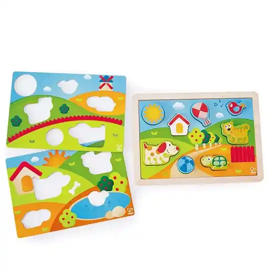 Sunny Valley Puzzel 3 in 1