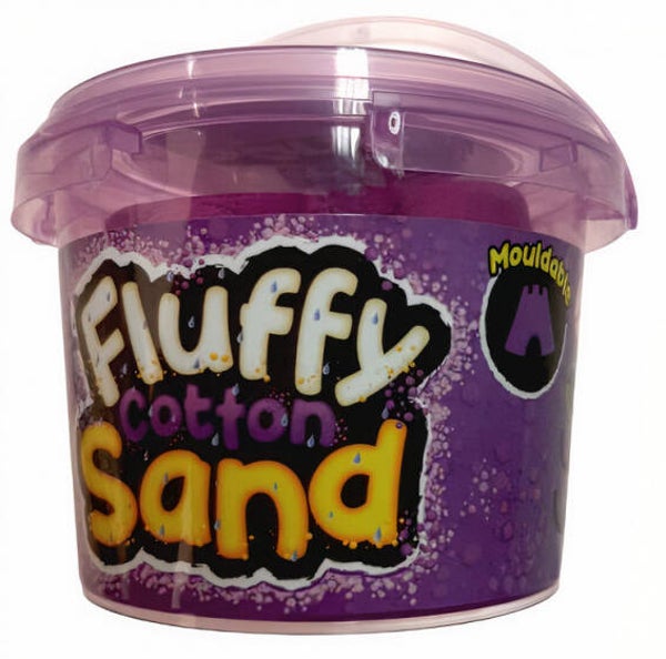 Fluffy Cotton speelzand junior 300 gram PAARS