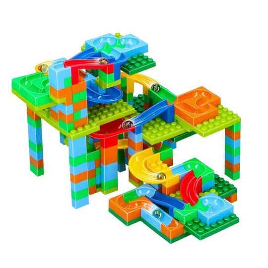 Knikkerbaan bouwpakket 248 delig