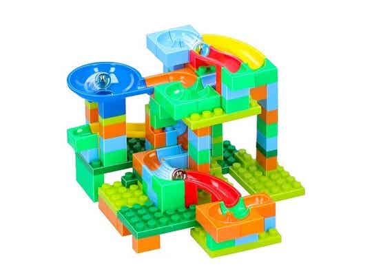 Knikkerbaan bouwpakket 108 delig