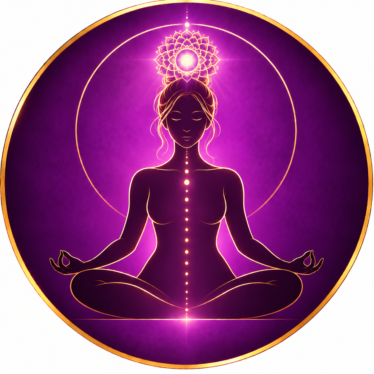 Kronenchakra Chakra Energie Massage Online Kurs