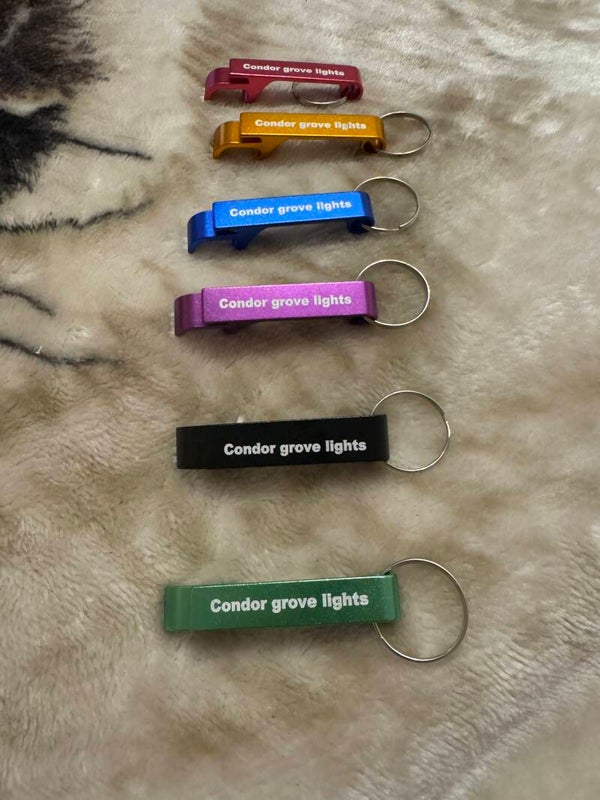 condor grove bottle opener keyrings