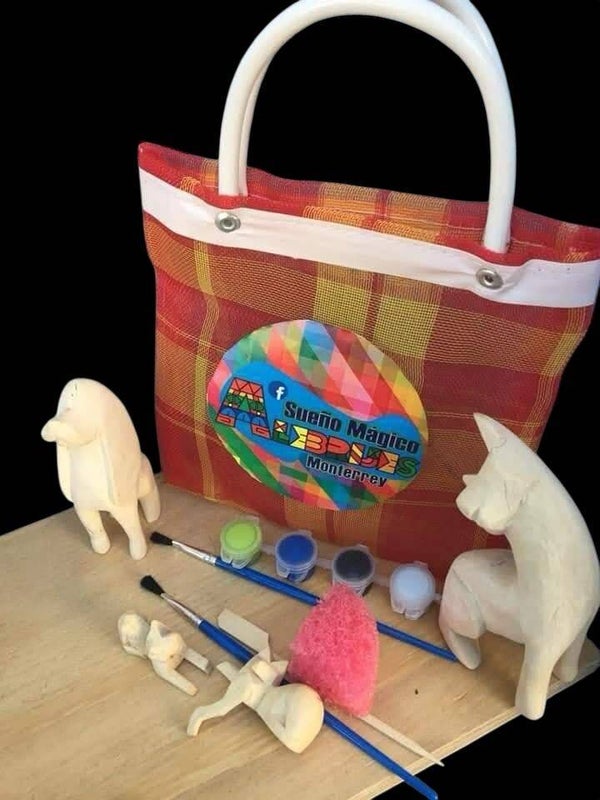 Kit Pinta tu Alebrije Paquete 2