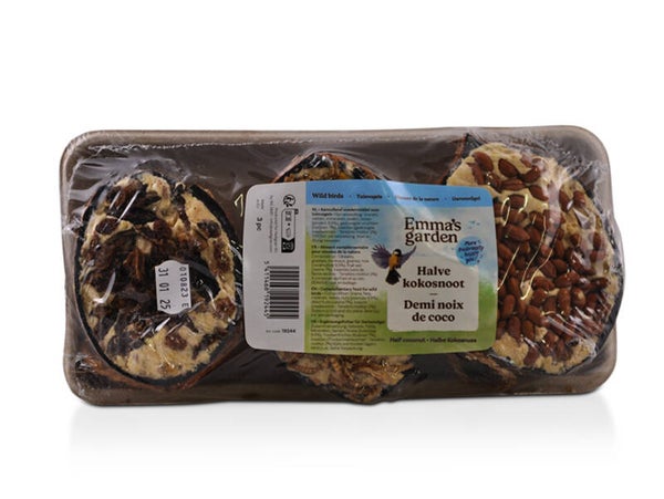 Halve kokosnoot 3*200gr