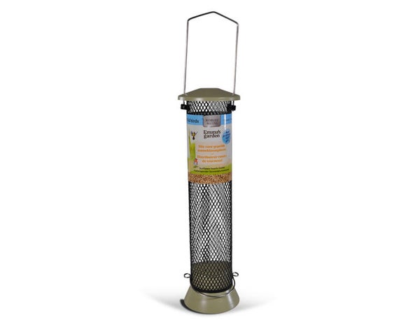 Gepelde zonnebloempitten silo metaal 37cm