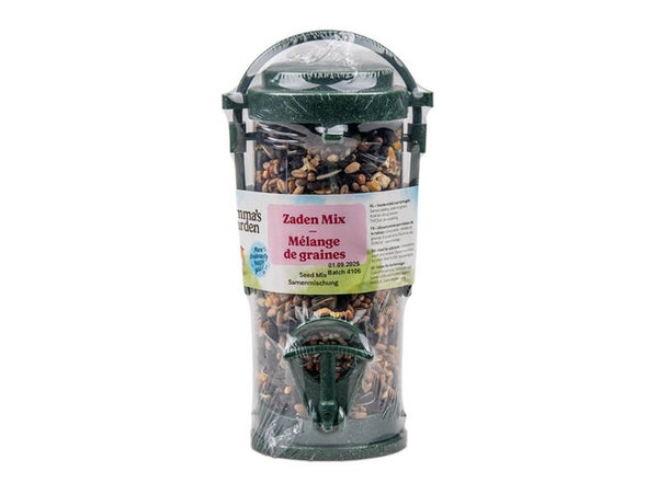Gevulde silo met zaadmix 17cm