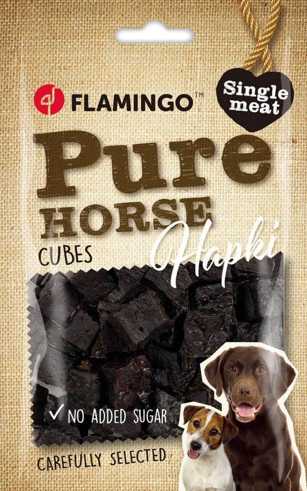 Snack Hapki Pure Blokjes met paard