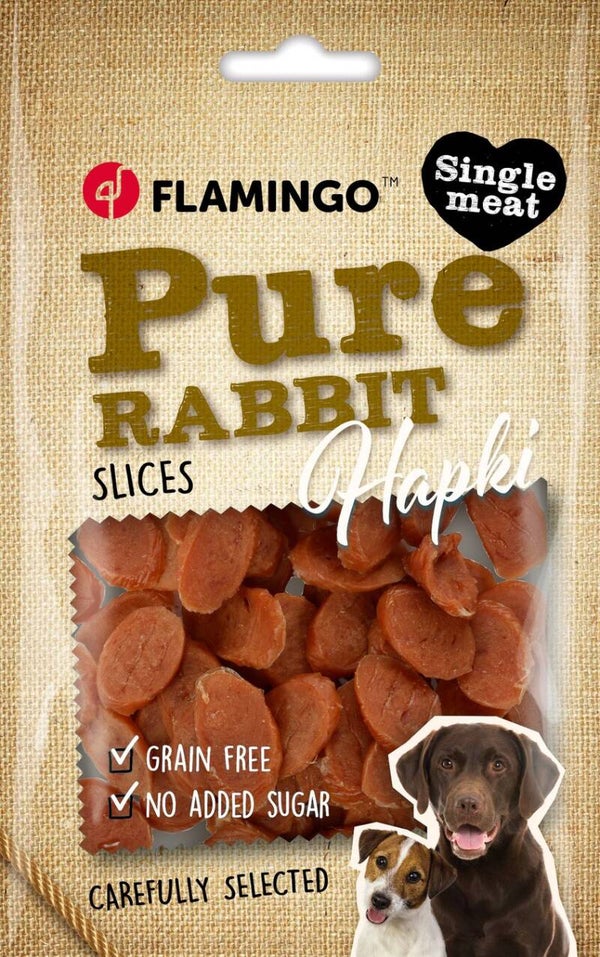 Snack Hapki Pure Schijfjes met konijn