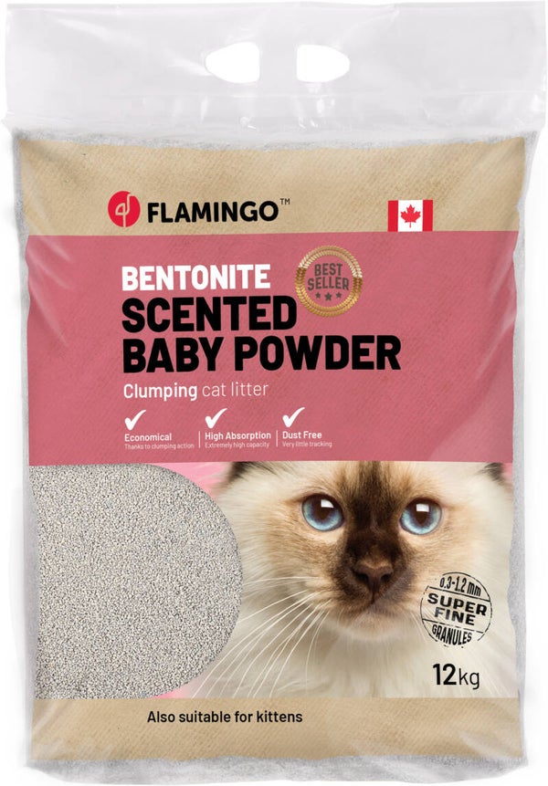 Kattenbak vulling bentoniet babypoeder fijn 12kg