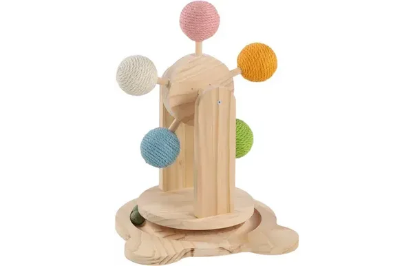 Krabspeelgoed chip bruin 29*30*38cm