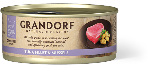 GD cat tuna fillet & mussels
