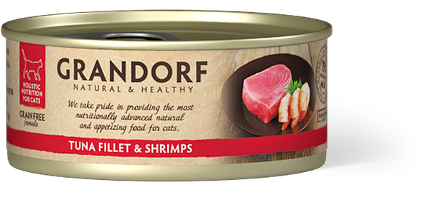 GD cat tuna fillet & shrimps