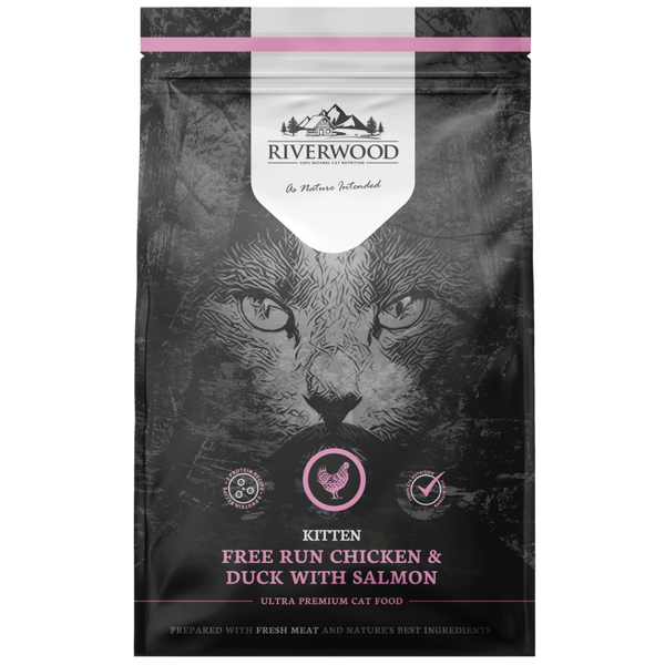 Riverwood kitten chicken & duck with salmon