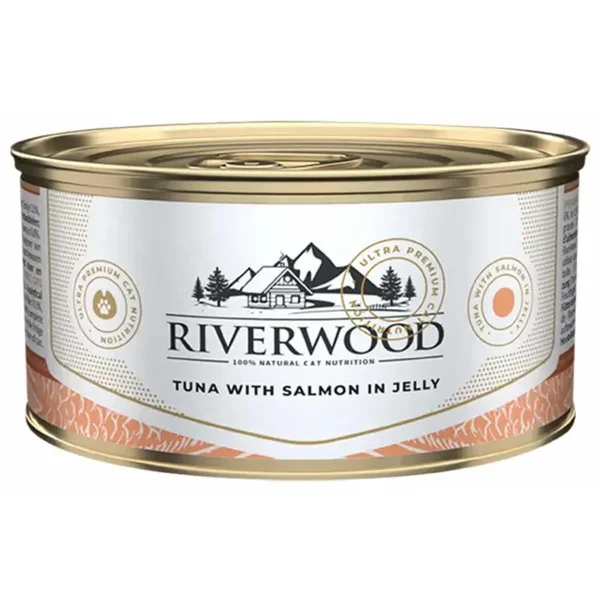 Riverwood tuna with salmon in jelly